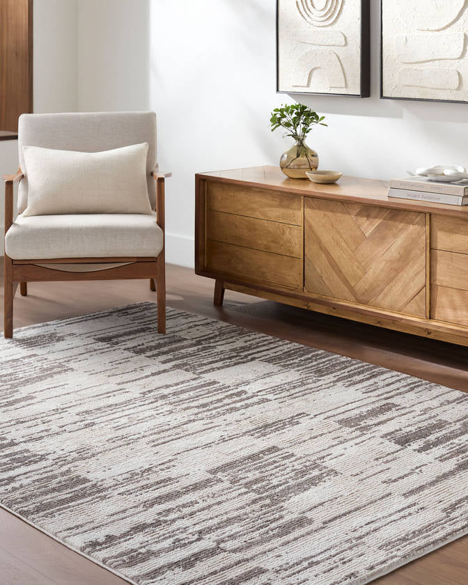 Oneill Modern Taupe Area Rug