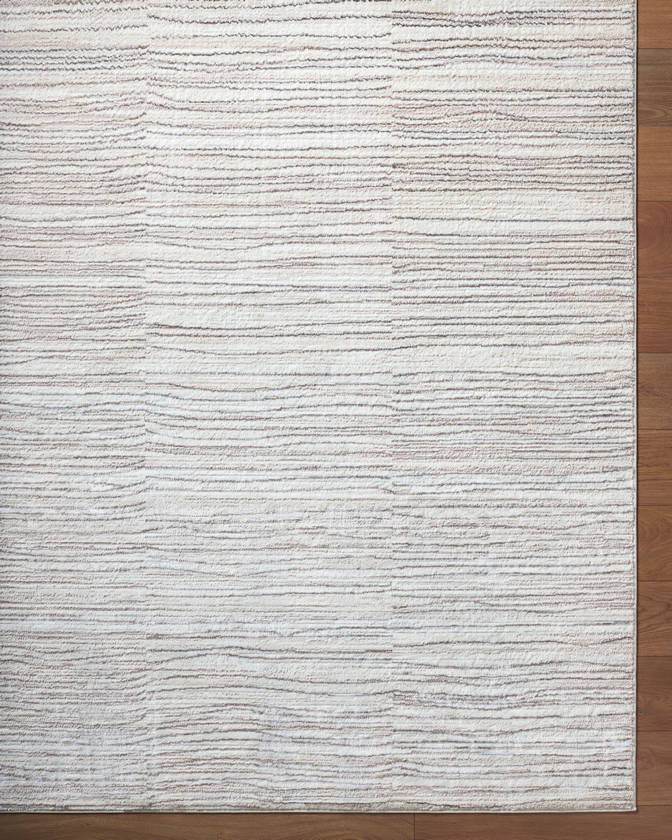 Ashleah Modern Taupe Area Rug