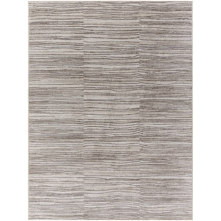 Ashleah Modern Taupe Area Rug