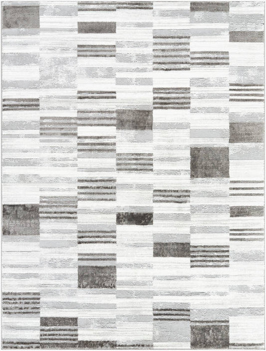 Rison Modern Medium Gray Area Rug