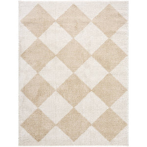 Jason Modern Beige Washable Area Rug