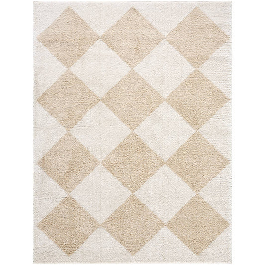Jason Modern Beige Washable Area Rug