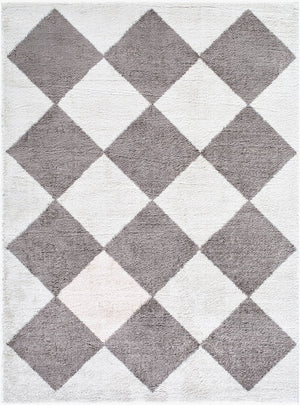 Jason Modern Charcoal Washable Area Rug