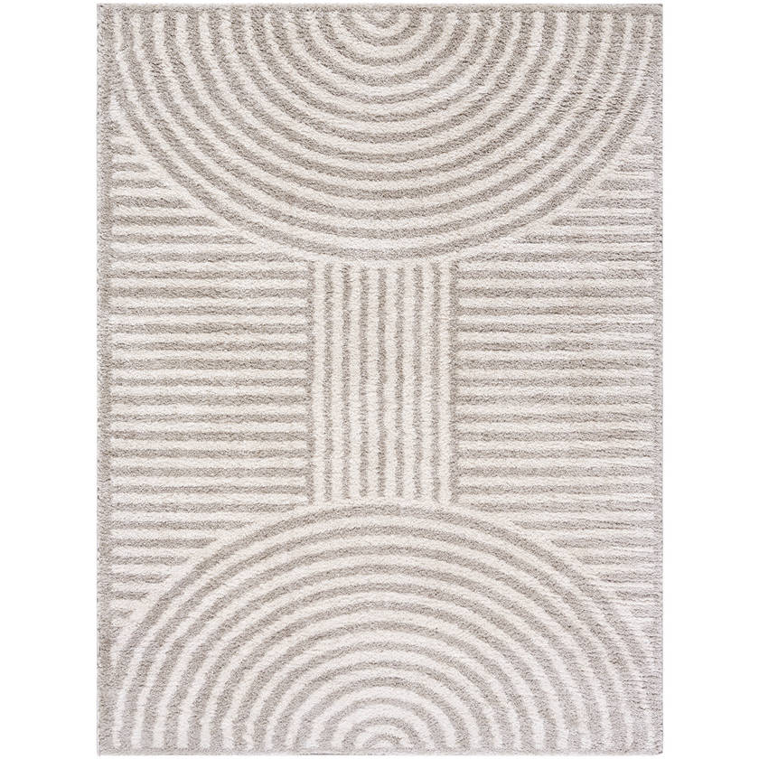 Marcela Modern Medium Gray Washable Area Rug