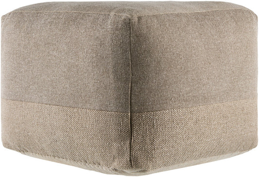 Tracie Taupe Pouf