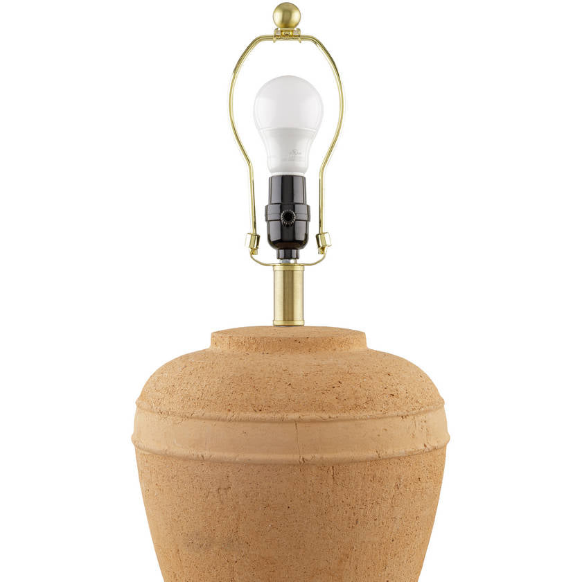 Seferino Traditional Brick Table Lamp