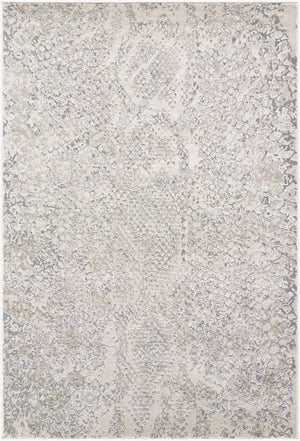 Kyeshia Modern Light Gray Area Rug