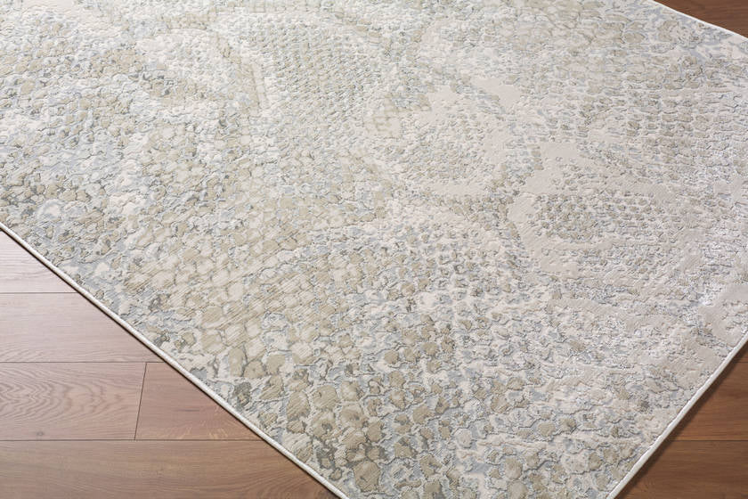 Kyeshia Modern Light Gray Area Rug