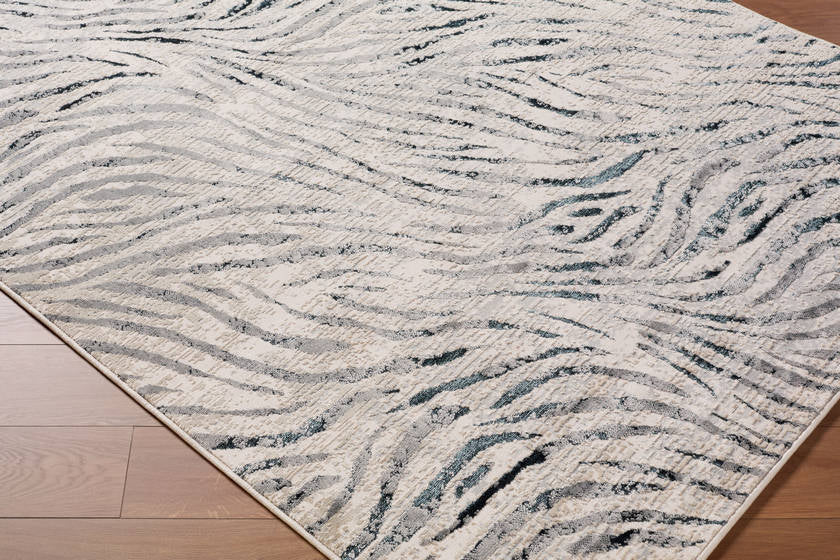 Shontell Modern Light Beige Area Rug