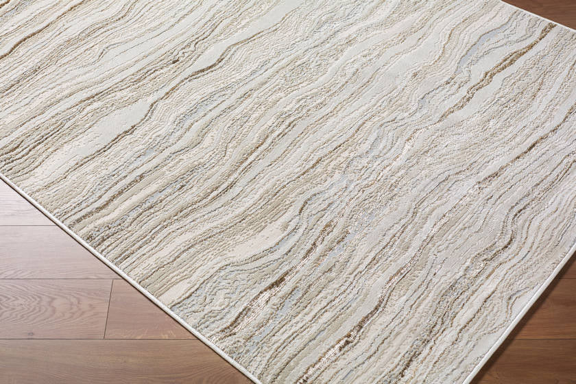 Jamaur Modern Light Slate Area Rug