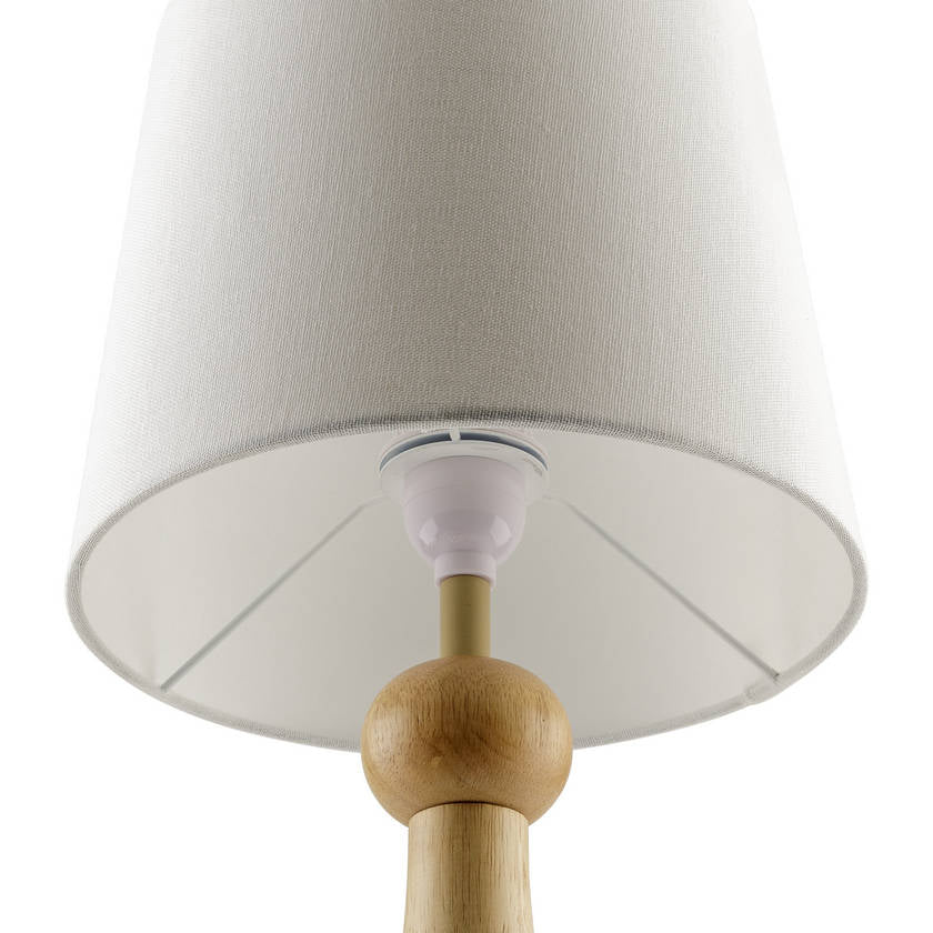 Edgardo Modern Beige Table Lamp