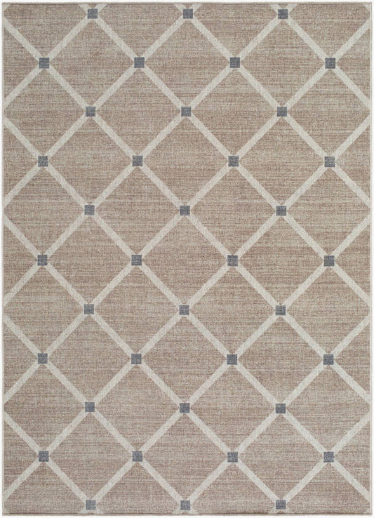 Charla Modern Slate Gray Washable Area Rug