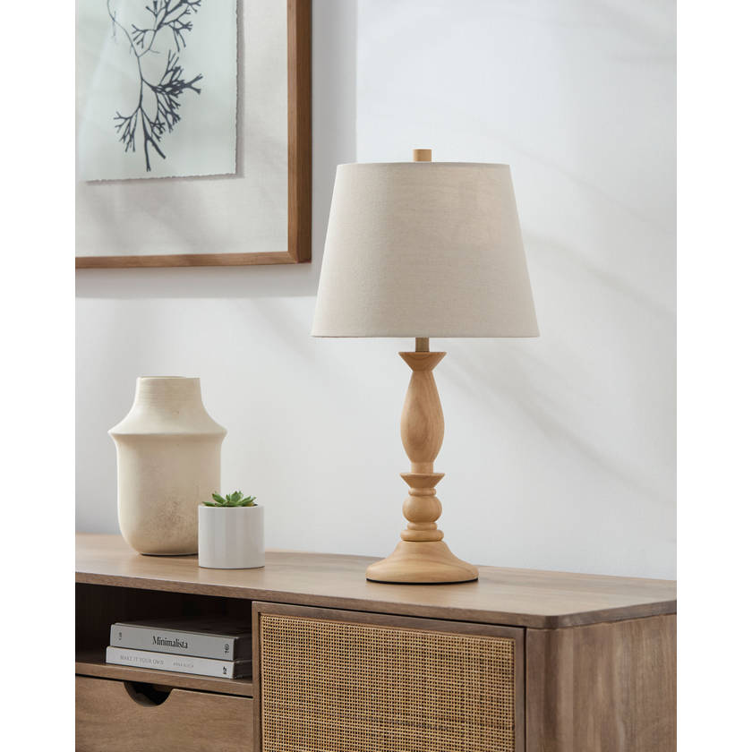 Summit Modern Beige Table Lamp