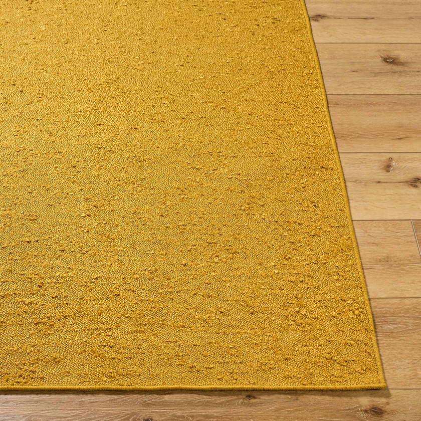 Tracy Cottage Goldenrod Washable Area Rug