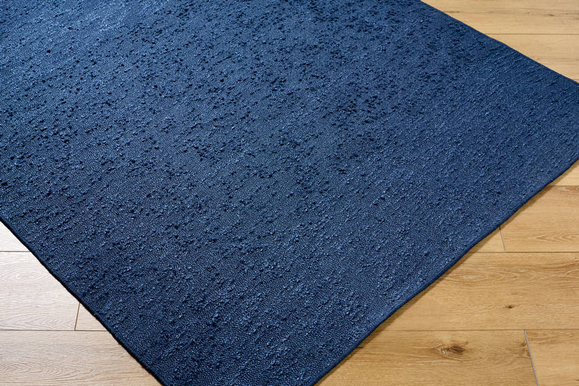 Tracy Cottage Midnight Blue Washable Area Rug