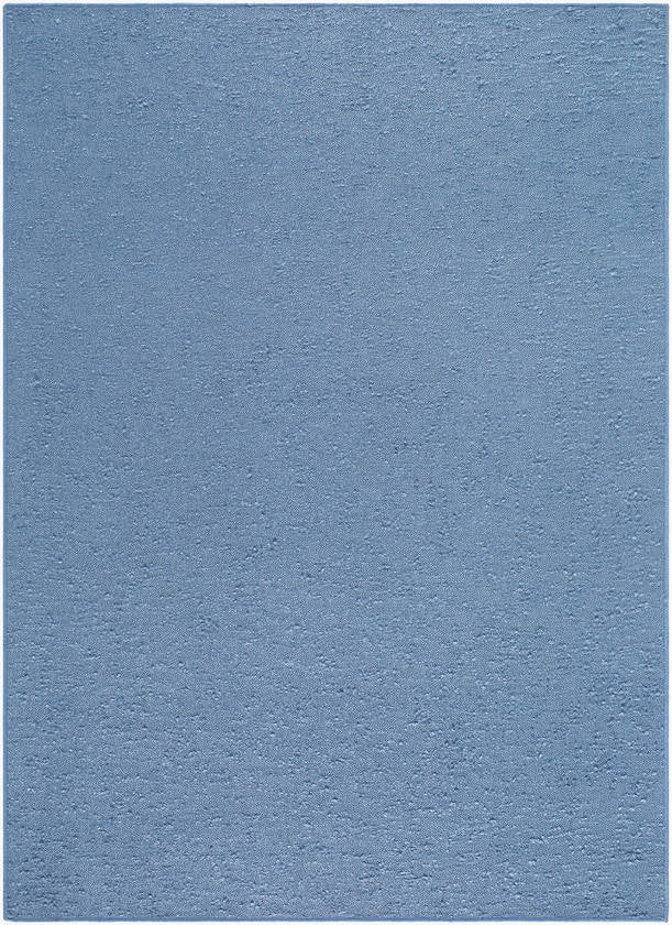 Tracy Cottage Slate Blue Washable Area Rug