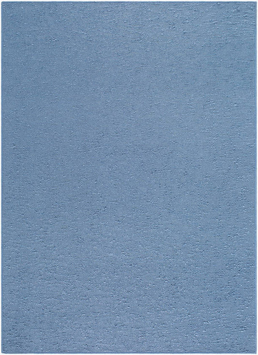 Tracy Cottage Slate Blue Washable Area Rug