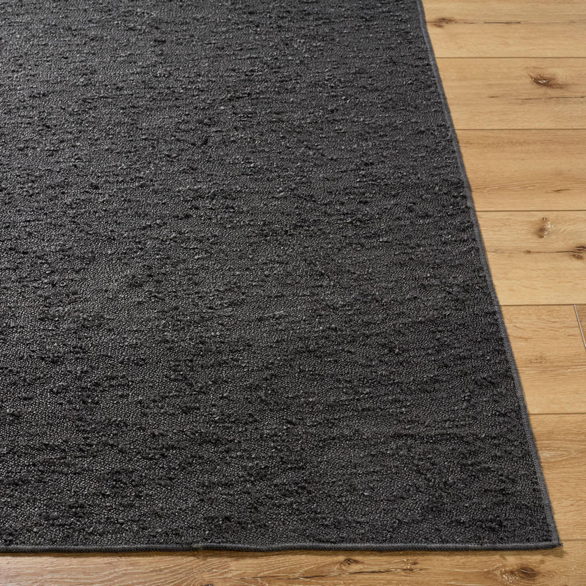 Tracy Cottage Charcoal Washable Area Rug