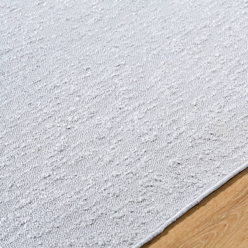 Tracy Cottage Pewter Washable Area Rug