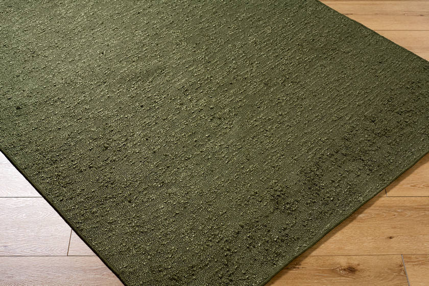 Tracy Cottage Olive Green Washable Area Rug