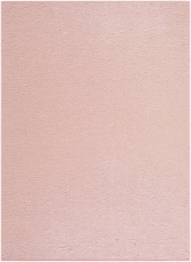 Tracy Cottage Blush Pink Washable Area Rug