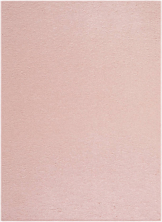 Tracy Cottage Blush Pink Washable Area Rug