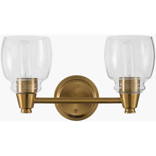 Valissa Rustic Gold Wall Sconces