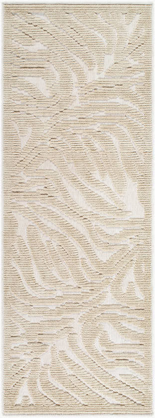 Cedar Vale Modern Light Brown Washable Area Rug