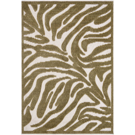 Cedar Vale Modern Brown Washable Area Rug