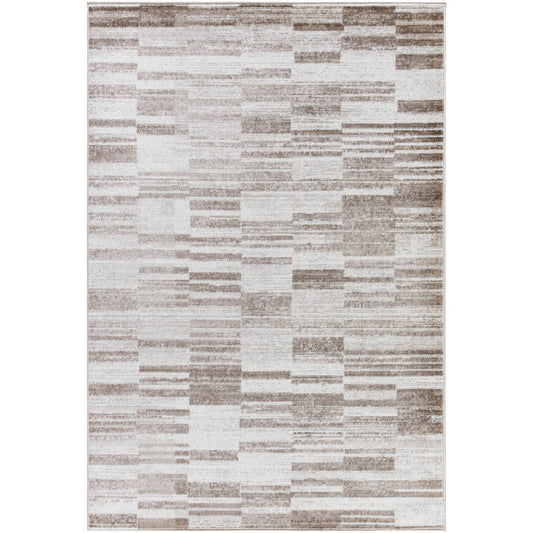 Keyatta Modern Dark Brown Area Rug