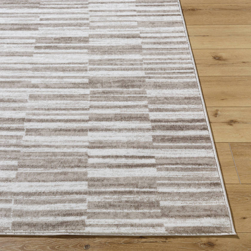 Ann Modern Dark Brown Area Rug