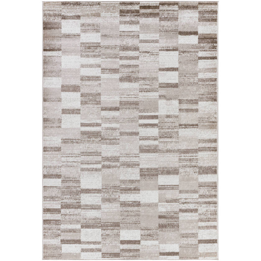 Dantrell Modern Dark Brown Area Rug