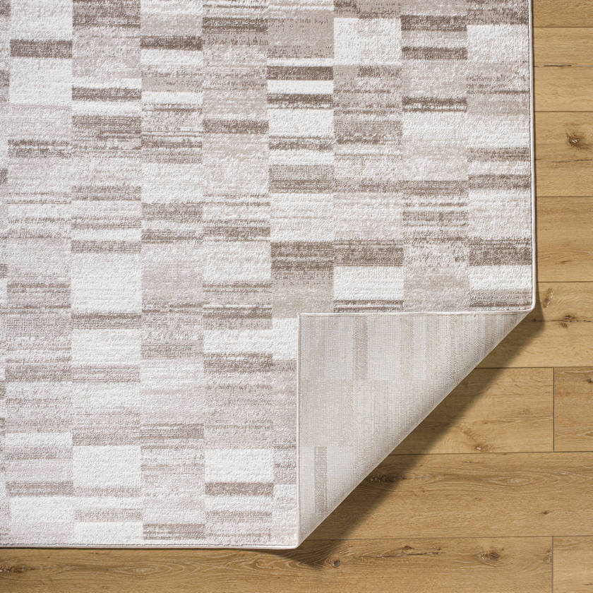 Dantrell Modern Dark Brown Area Rug