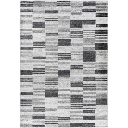 Keyatta Modern Black Area Rug