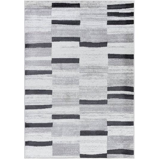 Trish Modern Black Area Rug