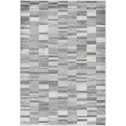 Dantrell Modern Light Gray Area Rug