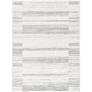 Hof Modern Cream/Light Slate Area Rug