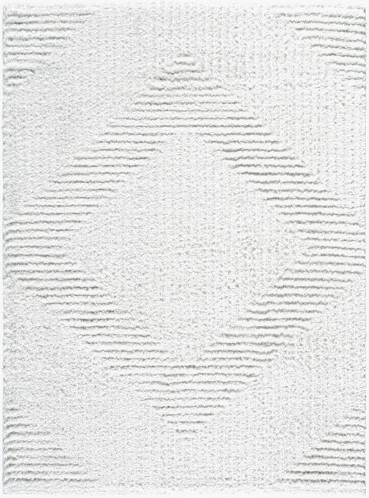 Krystyl Modern Cream Area Rug