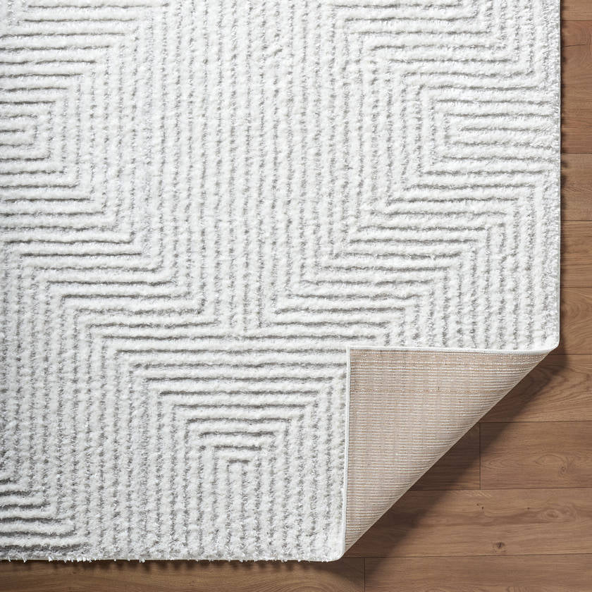 Krystyl Modern Cream Area Rug
