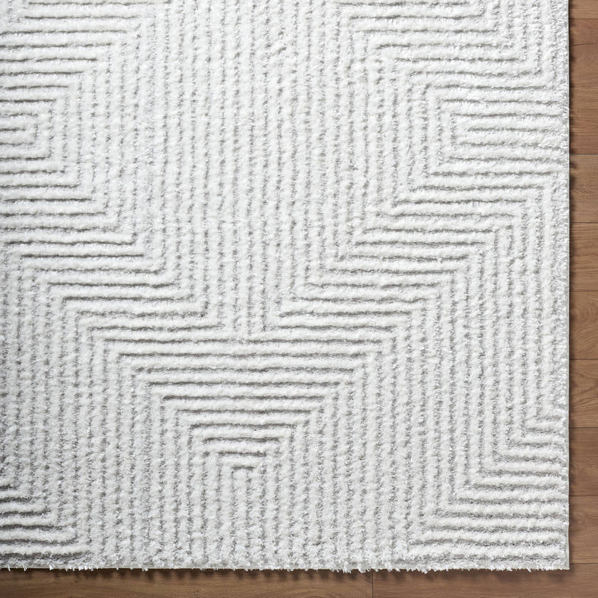 Krystyl Modern Cream Area Rug