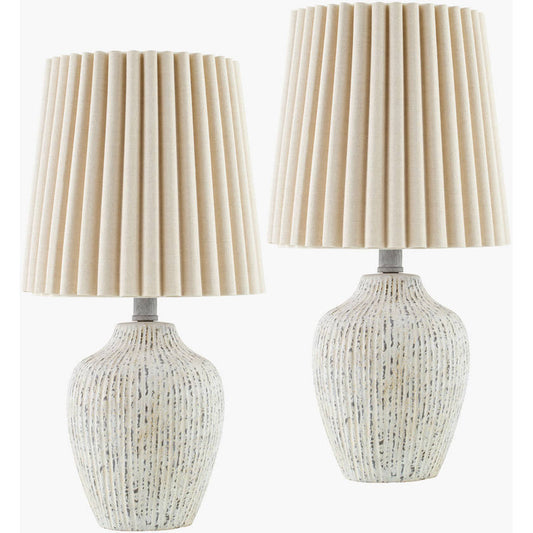 Ladreka Modern Beige/Wheat Table Lamp