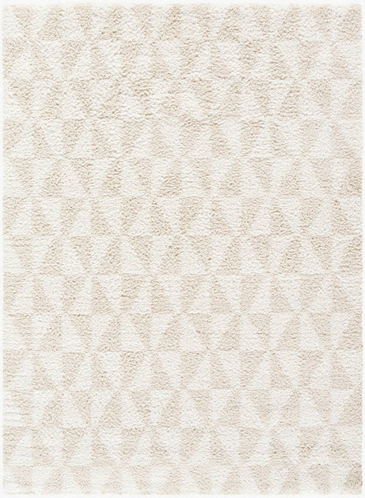 Keno Modern Light Brown Area Rug