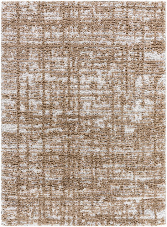 Arnita Modern Dark Brown Area Rug
