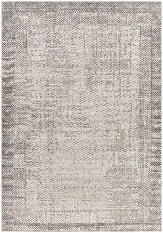 Drey Modern Light Brown/Light Beige Area Rug