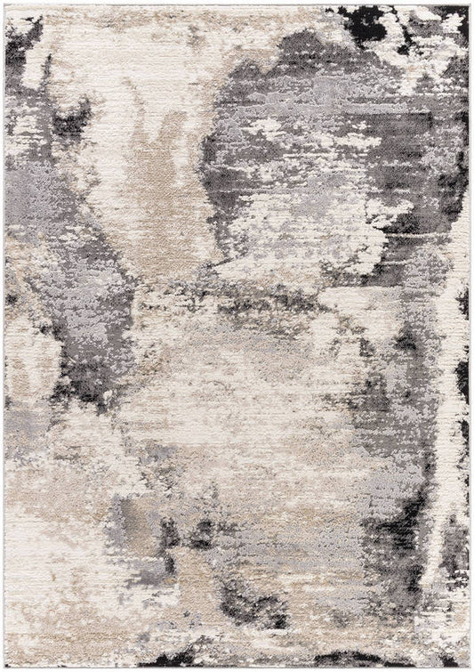 Sheleena Modern Black Area Rug