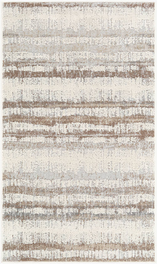 Kessa Modern Dark Brown Area Rug
