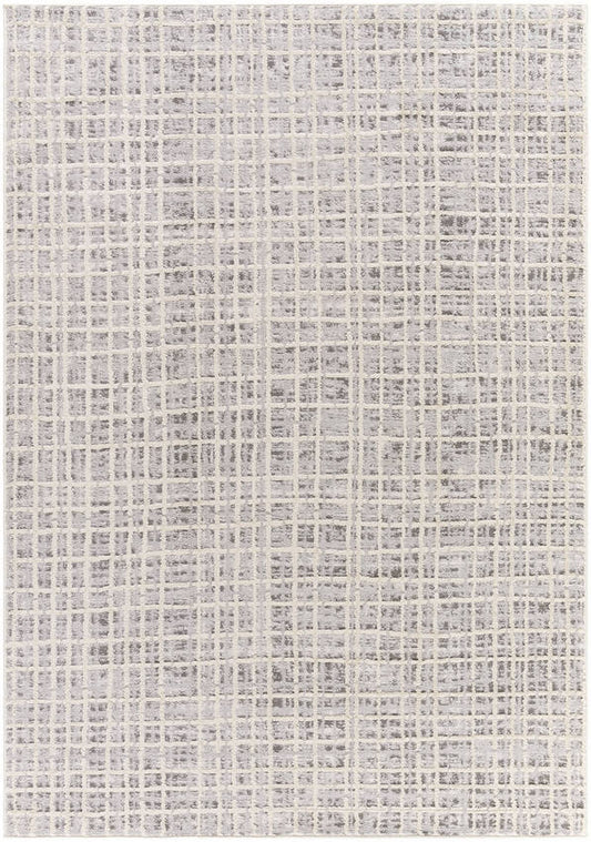 Kerrobert Modern Light Beige/Light Gray Area Rug