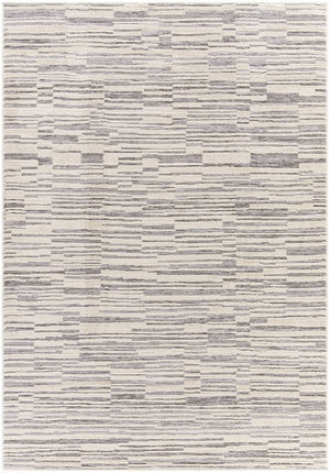 Superior Modern Light Beige Area Rug