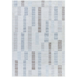 Mikal Modern Light Beige Area Rug