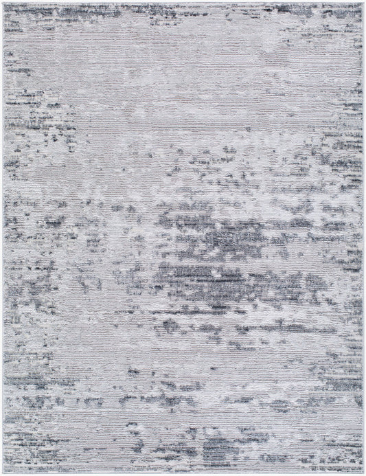 Barri Modern Light Slate Area Rug